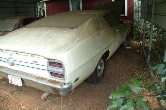 1969 Blue Ford Torino Convertible