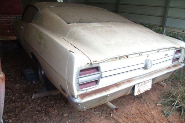 1969 Blue Ford Torino Convertible
