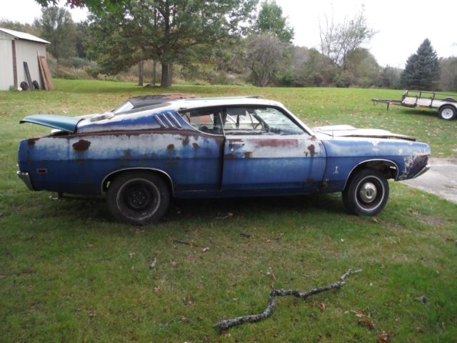 1969 White Ford Torino