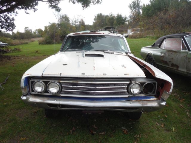 1969 White Ford Torino