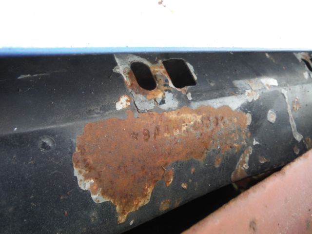 1969 White Ford Torino