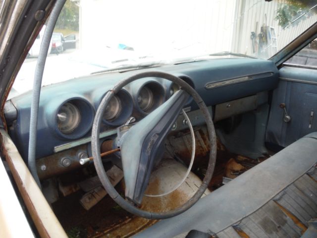 1969 White Ford Torino