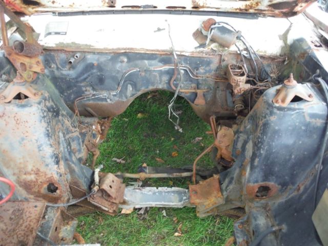 1969 White Ford Torino