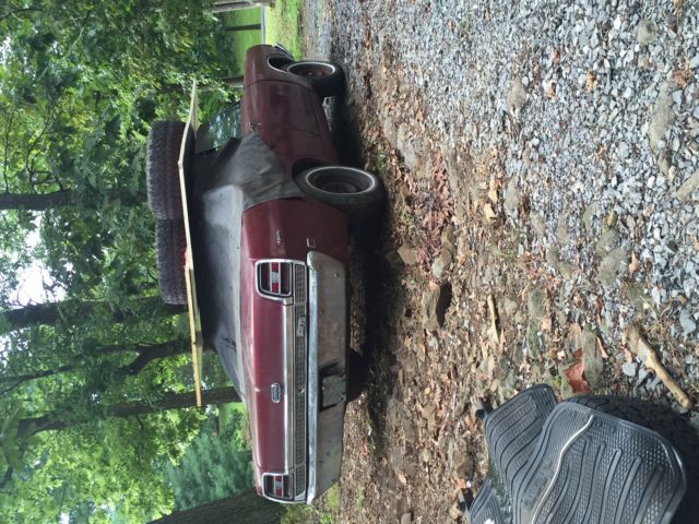 1969 Burgundy  Ford Torino