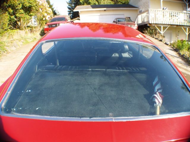 1969 Red Ford Torino Fastback