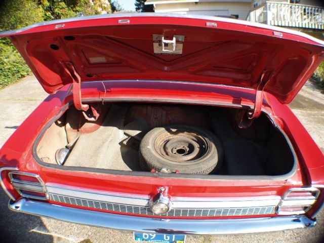 1969 Red Ford Torino Fastback