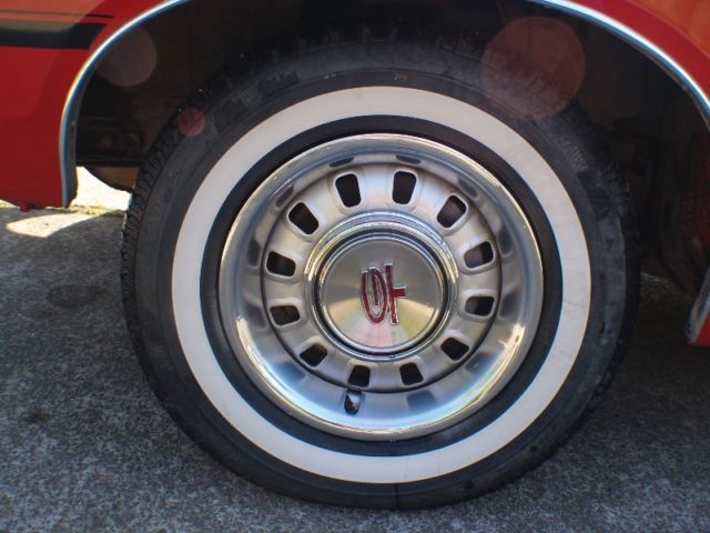 1969 Red Ford Torino Fastback