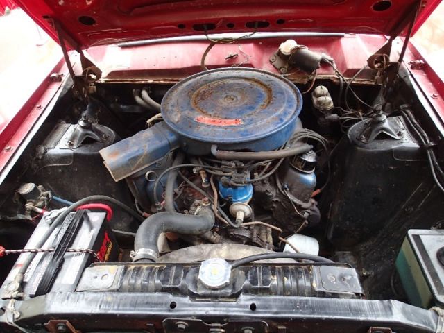 1969 Red Ford Torino Fastback