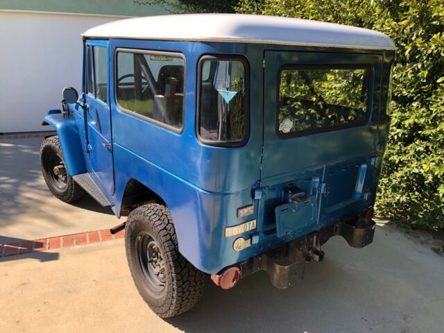 1969 Blue Toyota Land Cruiser