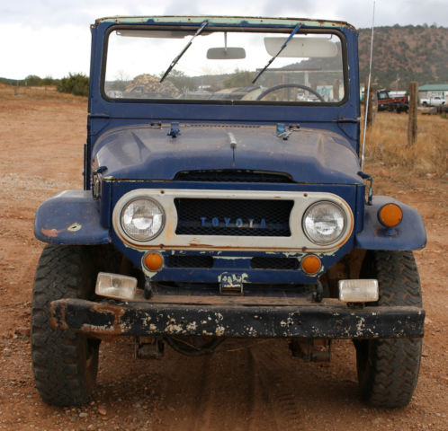 1969 Blue Toyota Land Cruiser SUV