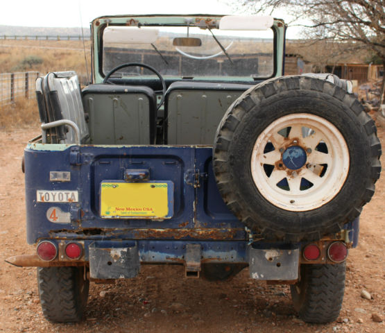 1969 Blue Toyota Land Cruiser SUV