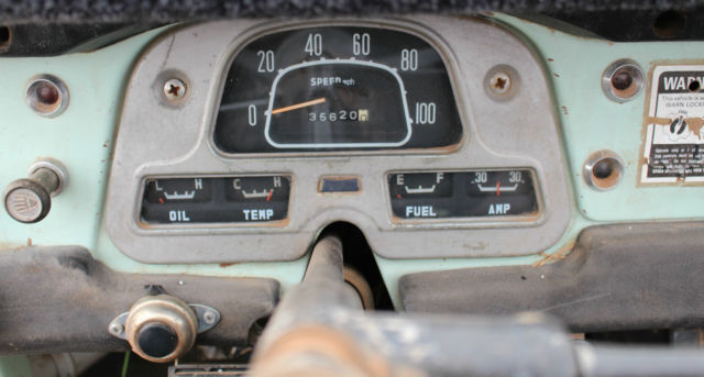 1969 Blue Toyota Land Cruiser SUV