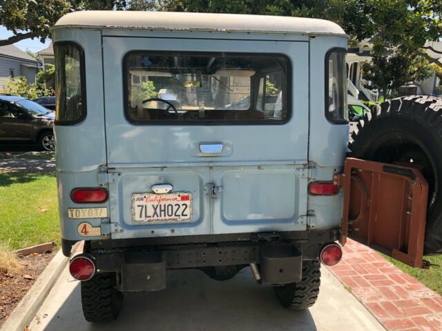 1969 Blue Toyota Land Cruiser SUV