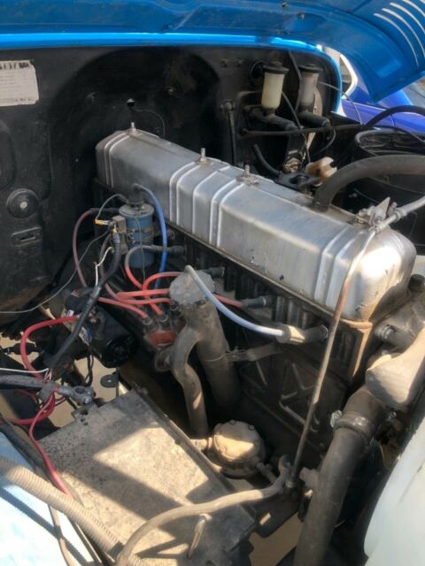 1963 Blue Toyota Land Cruiser Convertible