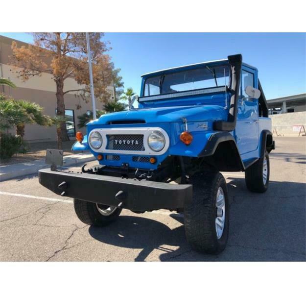 1963 Blue Toyota Land Cruiser Convertible