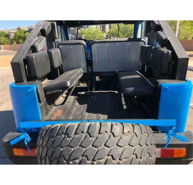 1963 Blue Toyota Land Cruiser Convertible