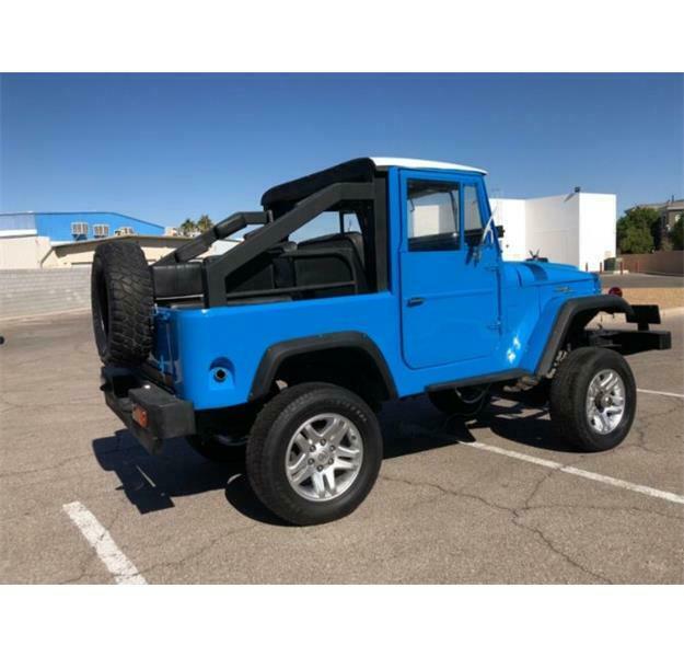 1963 Blue Toyota Land Cruiser Convertible