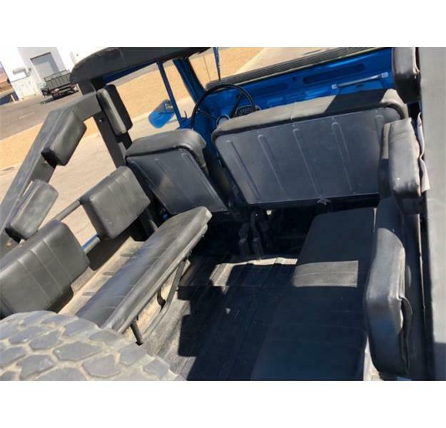 1963 Blue Toyota Land Cruiser Convertible