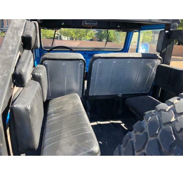 1963 Blue Toyota Land Cruiser Convertible