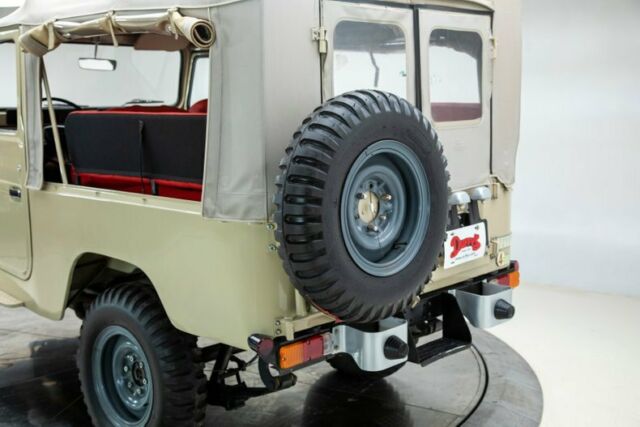 1969 Tan Toyota Land Cruiser --