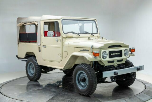 1969 Tan Toyota Land Cruiser --