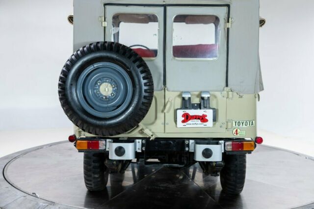 1969 Tan Toyota Land Cruiser --