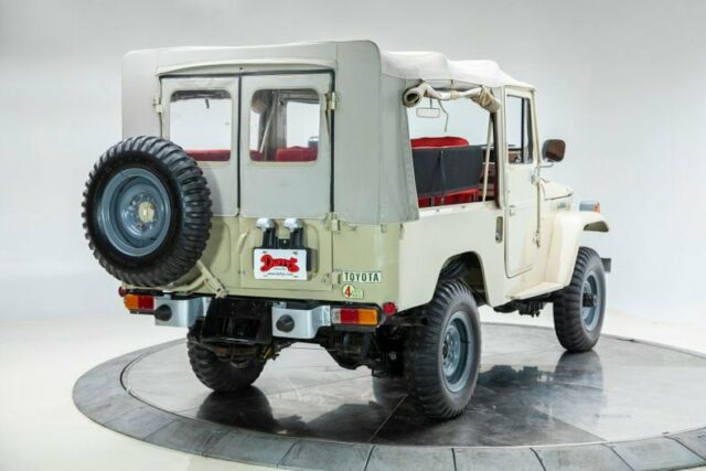 1969 Tan Toyota Land Cruiser --
