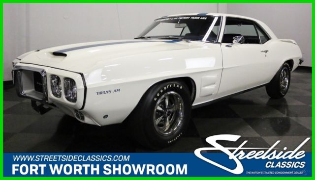 1969 White Pontiac Firebird