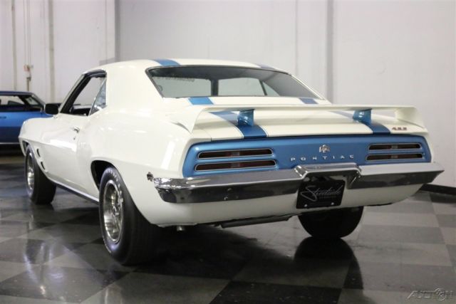 1969 White Pontiac Firebird