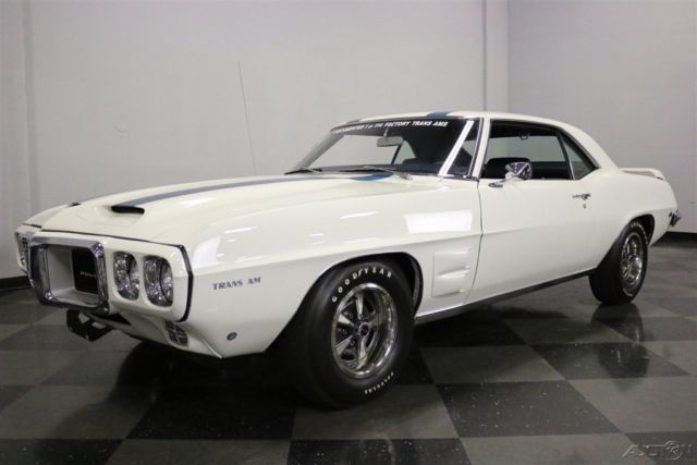 1969 White Pontiac Firebird
