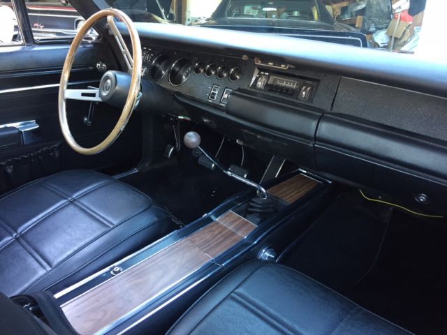 1969 Black Dodge Charger