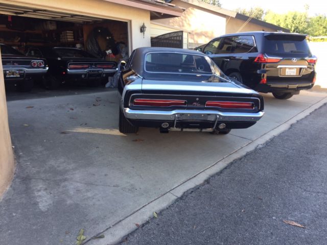 1969 Black Dodge Charger