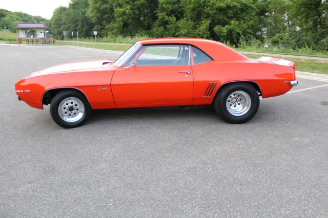 1969 Hugger Orange Chevrolet Camaro Coupe