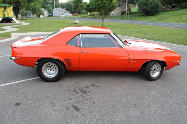 1969 Hugger Orange Chevrolet Camaro Coupe