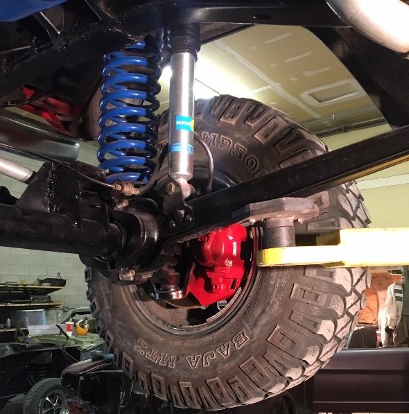 1969 Red Ford Bronco