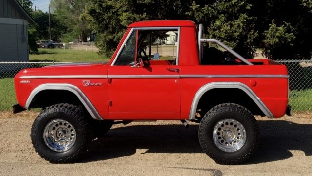 1969 Red Ford Bronco