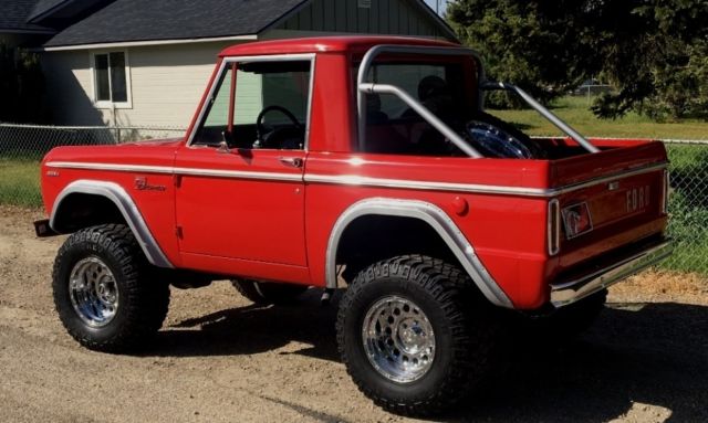 1969 Red Ford Bronco