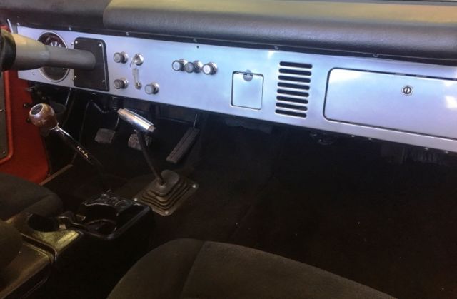 1969 Red Ford Bronco