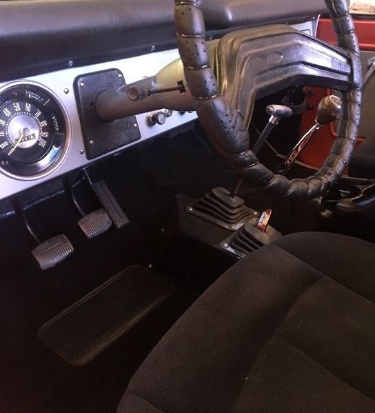 1969 Red Ford Bronco