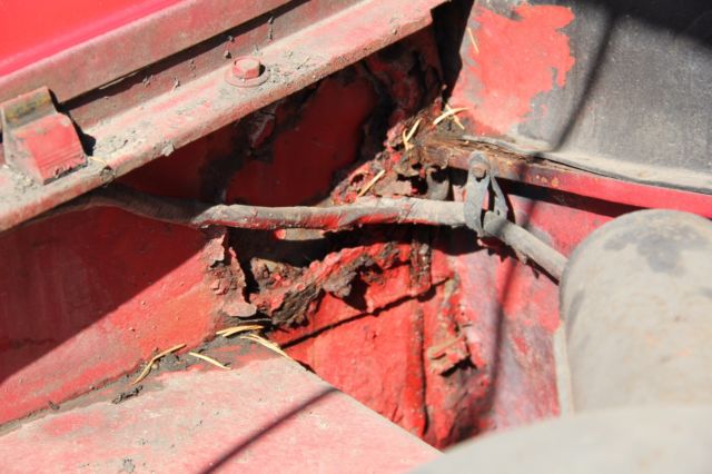 1969 Red Ford Bronco SUV