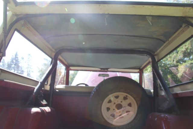 1969 Red Ford Bronco SUV