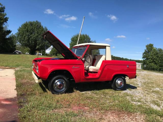 1969 Red Ford Bronco SUV