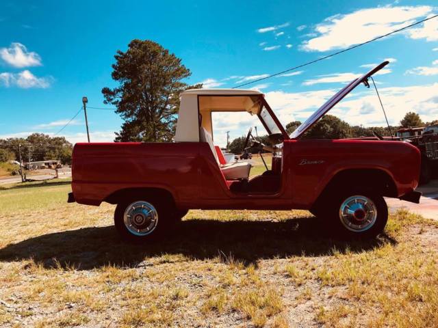 1969 Red Ford Bronco SUV