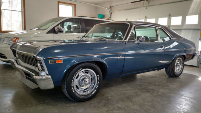 1969 Dusk Blue Chevrolet Nova Coupe