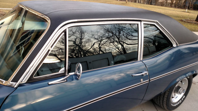 1969 Dusk Blue Chevrolet Nova Coupe