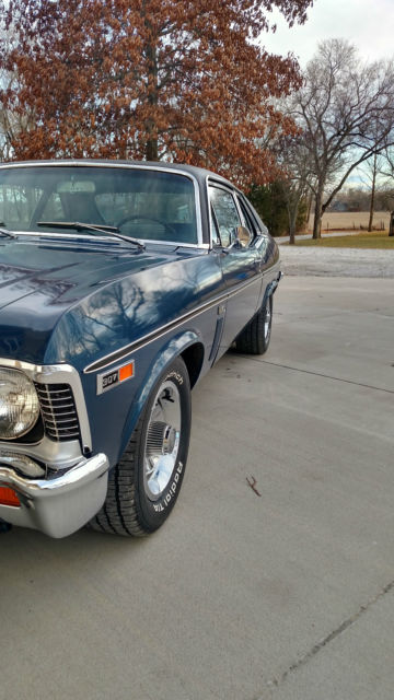 1969 Dusk Blue Chevrolet Nova Coupe
