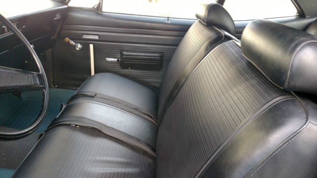 1969 Dusk Blue Chevrolet Nova Coupe