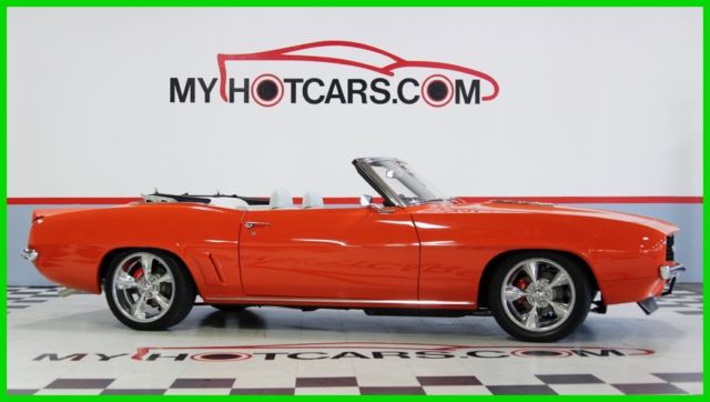 1969 Black Chevrolet Camaro Convertible