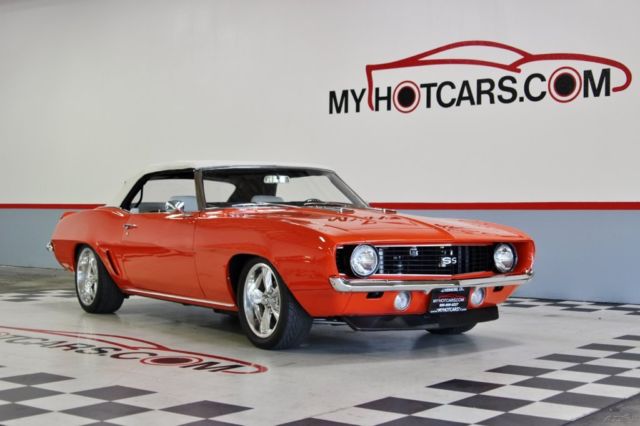 1969 Black Chevrolet Camaro Convertible