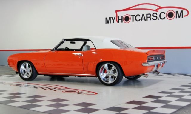 1969 Black Chevrolet Camaro Convertible